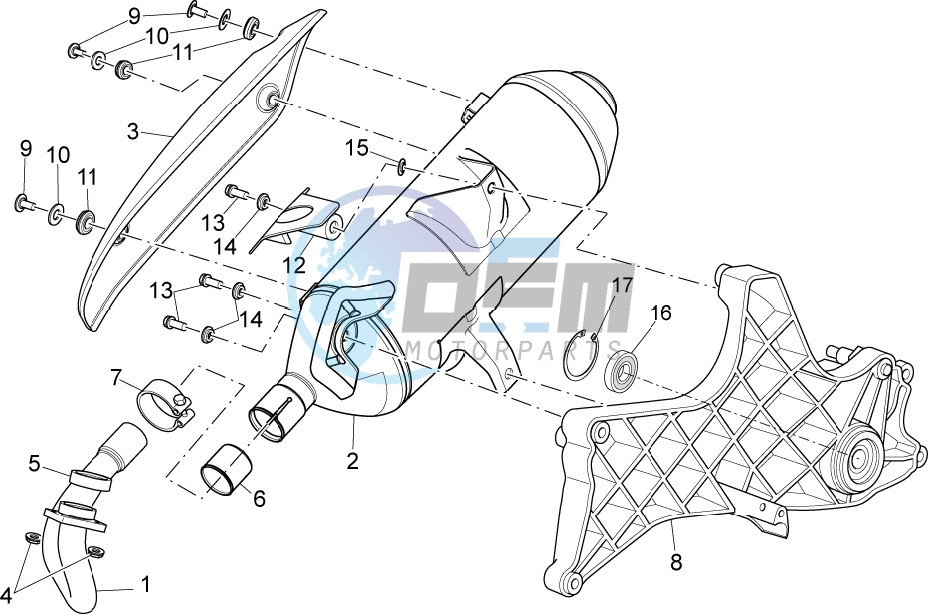 Exhaust unit