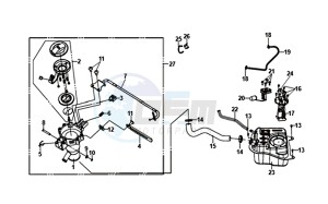 FNX 125 (GC12G1-EU) (L9) drawing FUEL TANK