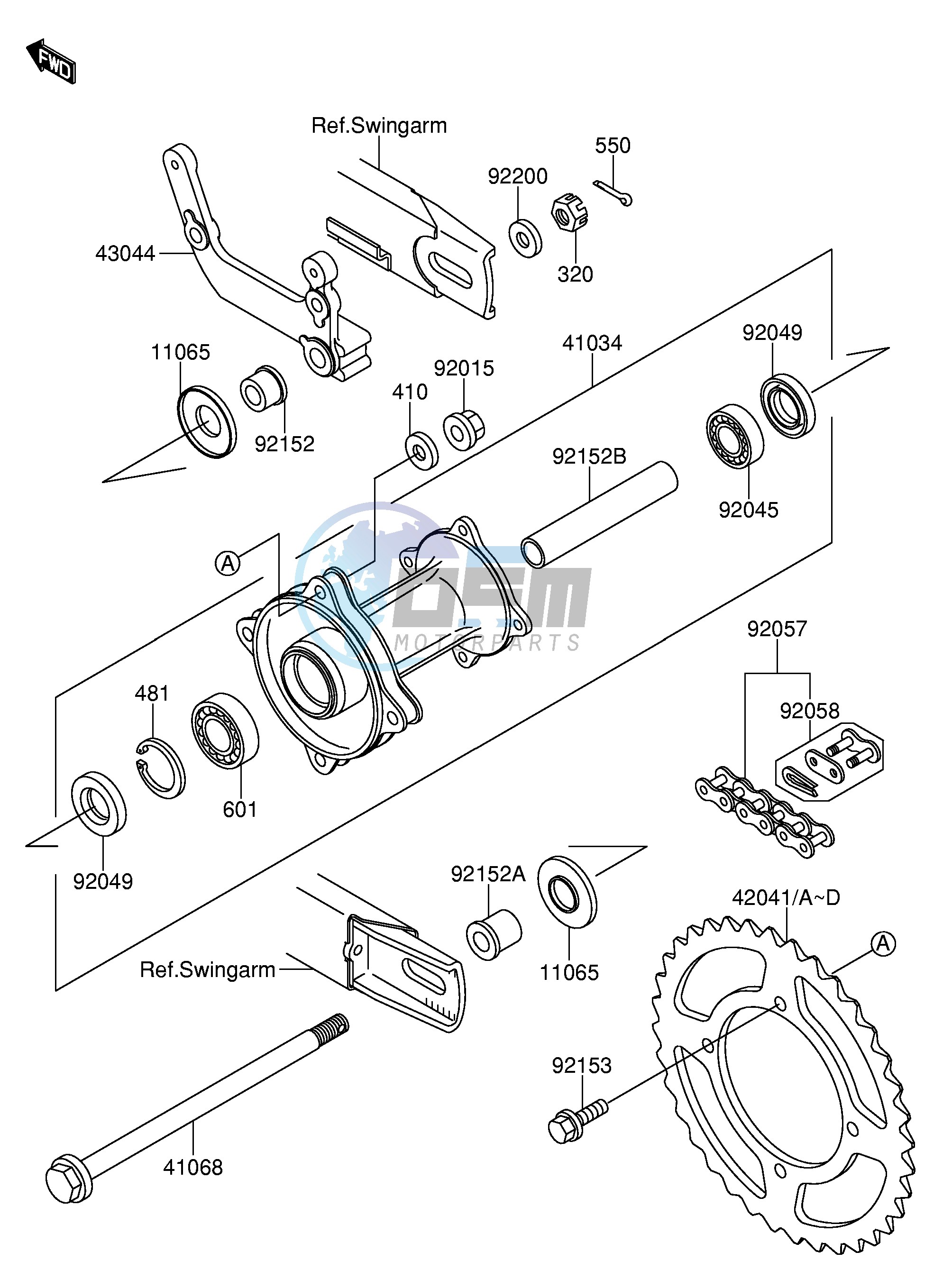 REAR HUB