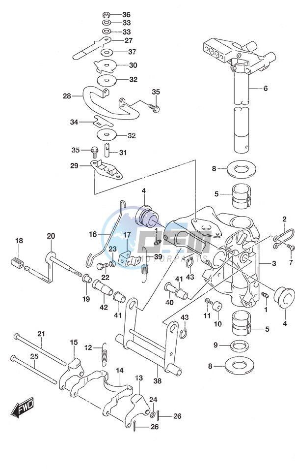 Swivel Bracket Non-Remote Control