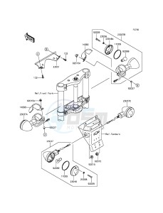 VULCAN 900 CUSTOM VN900CEFA GB XX (EU ME A(FRICA) drawing Turn Signals