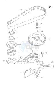 DF 9.9 drawing Timing Belt