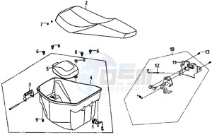 CROX 50 (AE05W6-NL) (L5-M1) drawing LUGGAGE BOX