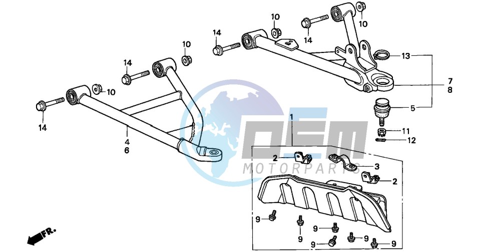 FRONT ARM/FRONT GUARD
