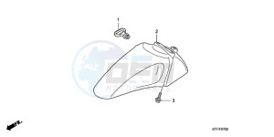 SH150D9 Europe Direct - (ED / KMH 2ED) drawing FRONT FENDER