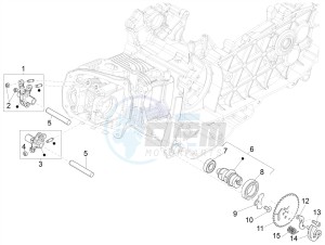 PRIMAVERA 150 4T 3V IGET ABS E4 (EMEA) drawing Rocking levers support unit