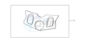 CBF10009 Europe Direct - (ED) drawing TOP BRIDGE COVER