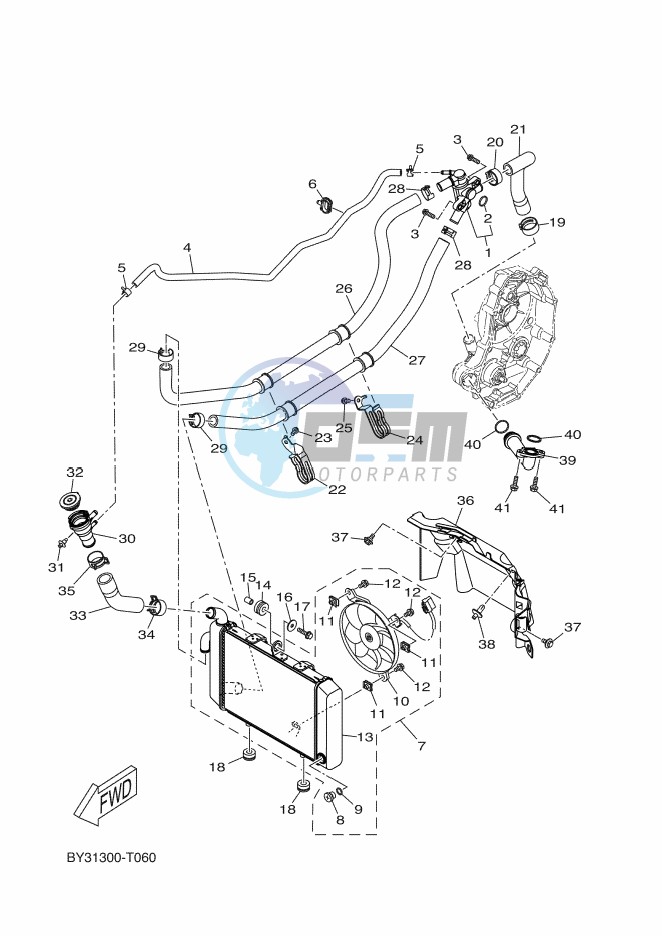 RADIATOR & HOSE