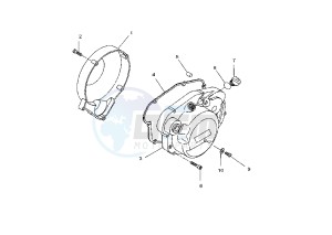 DT R - DT RSM 50 drawing CRANKCASE COVER