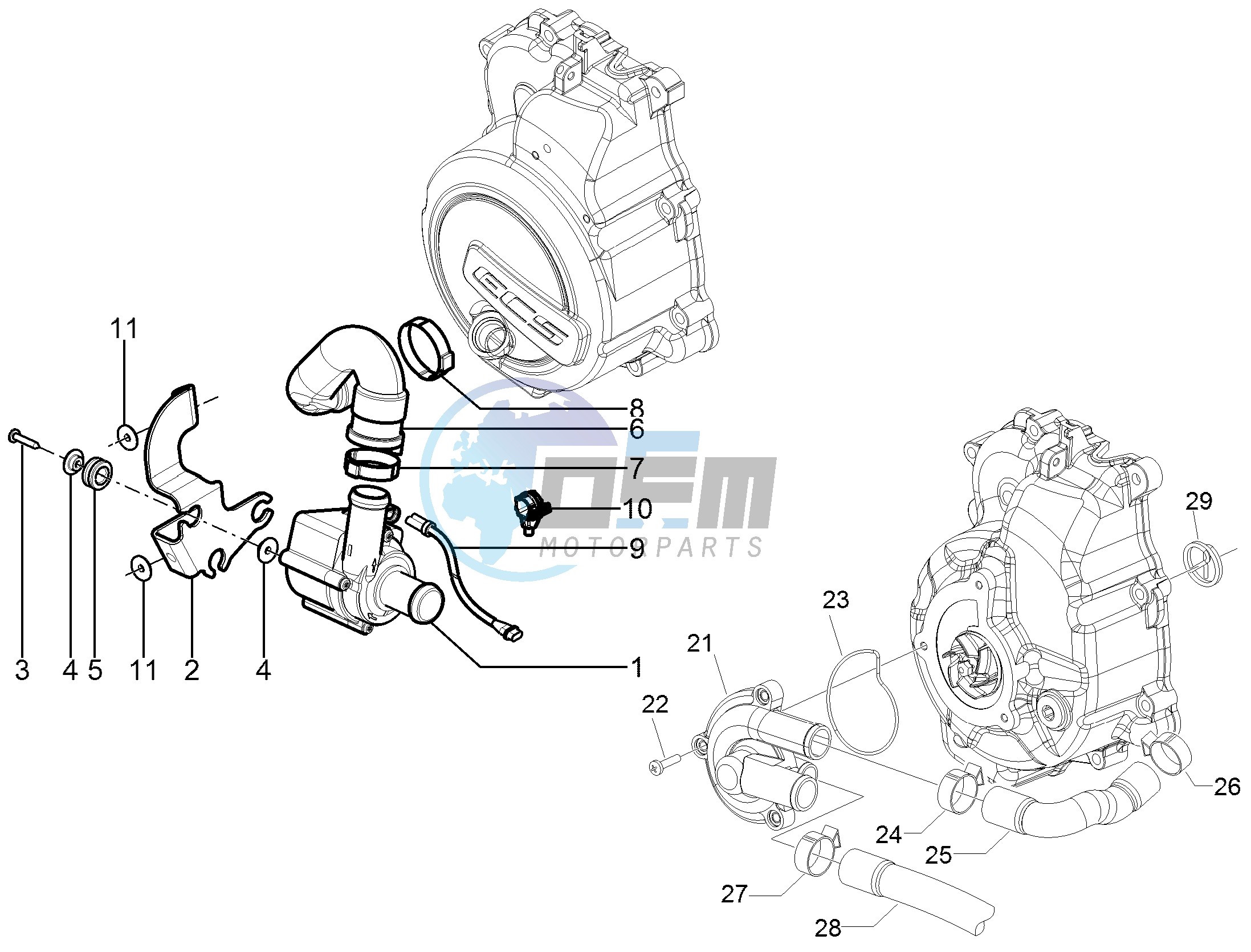 Cooler pump