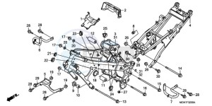 NT700VA Europe Direct - (ED) drawing FRAME BODY