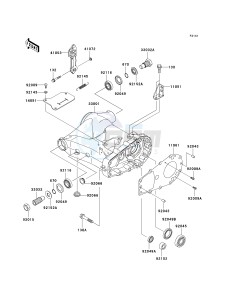 KVF 360 B [PRAIRIE 360] (B1-B3) [PRAIRIE 360] drawing SWINGARM