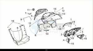 JOYRIDE S 125 (LF12W4-EU) (M1) drawing FR. COVER