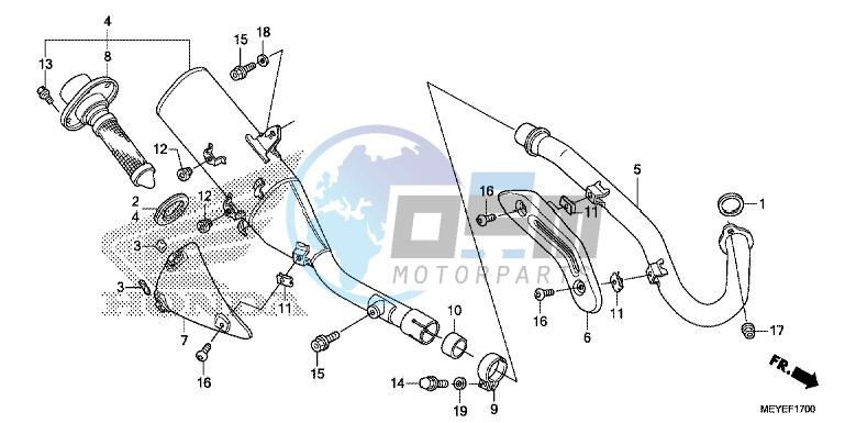 EXHAUST MUFFLER