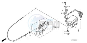 CBR1000RR9 Australia - (U / MME PSW SPC) drawing SERVO MOTOR