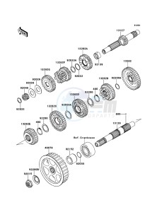 VN900 CLASSIC VN900BEFA GB XX (EU ME A(FRICA) drawing Transmission