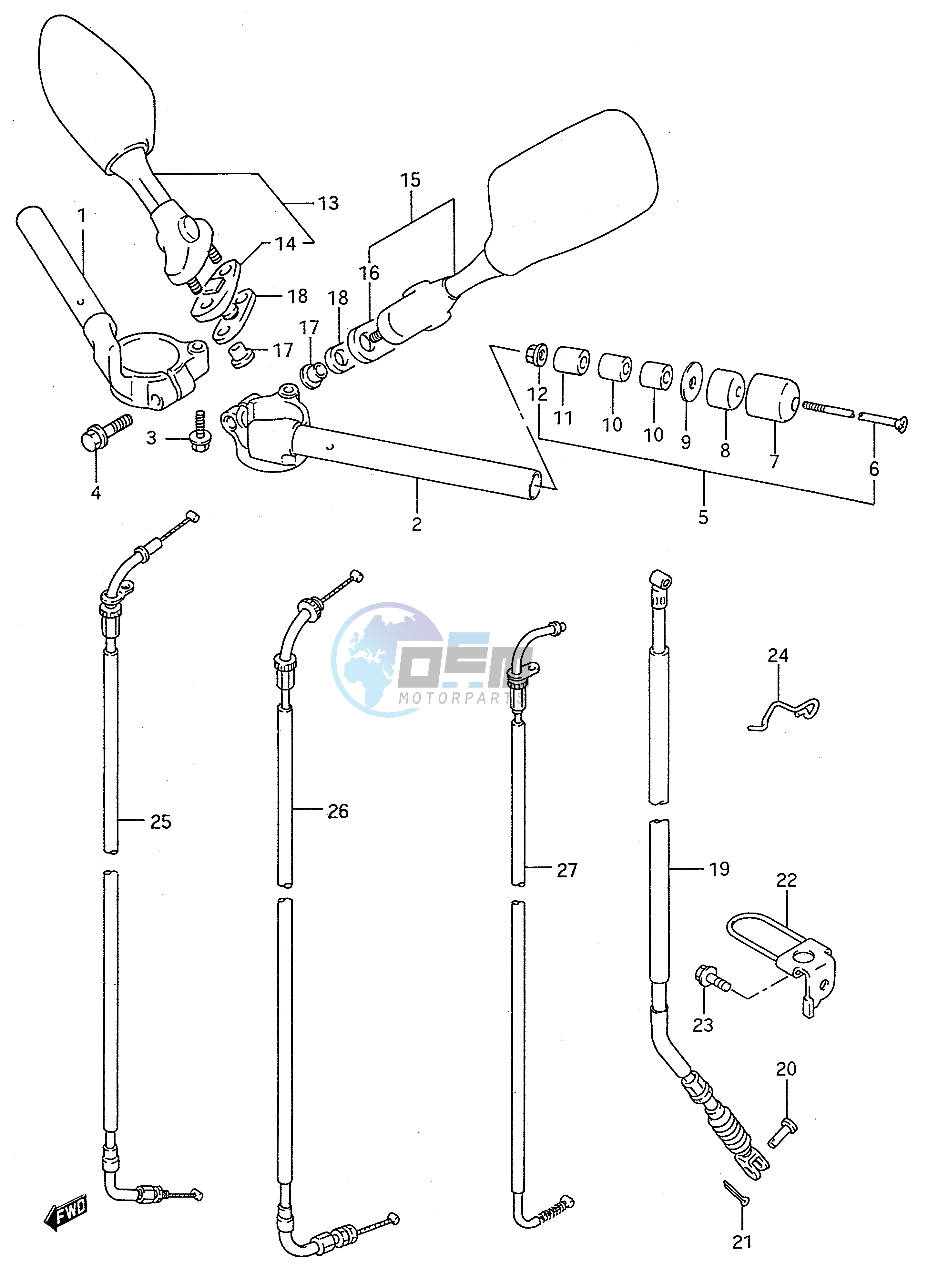 HANDLEBAR (MODEL R S)