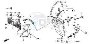 TRX400XD TRX400XD Australia - (U) drawing OIL COOLER