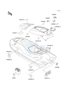 JH 900 A [900 ZXI] (A1-A3) [900 ZXI] drawing LABELS