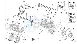 RSV 4 1000 APRC R ABS USA drawing Throttle body