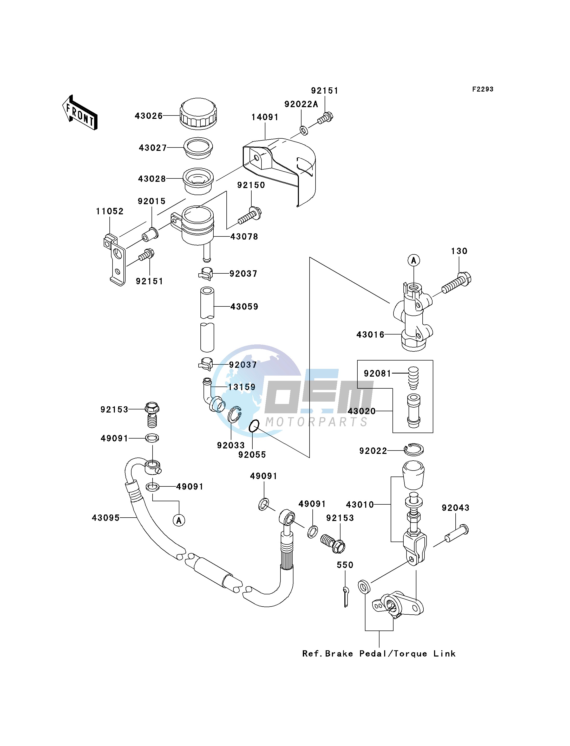 REAR MASTER CYLINDER