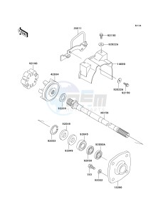 JT 900 B [900 STS] (B3-B4) [900 STS] drawing DRIVE SHAFT