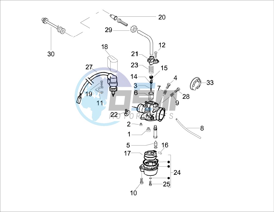 Carburetors components