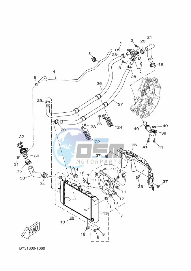 RADIATOR & HOSE