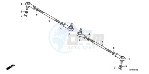 TRX420FPAA Australia - (U / PS) drawing TIE ROD