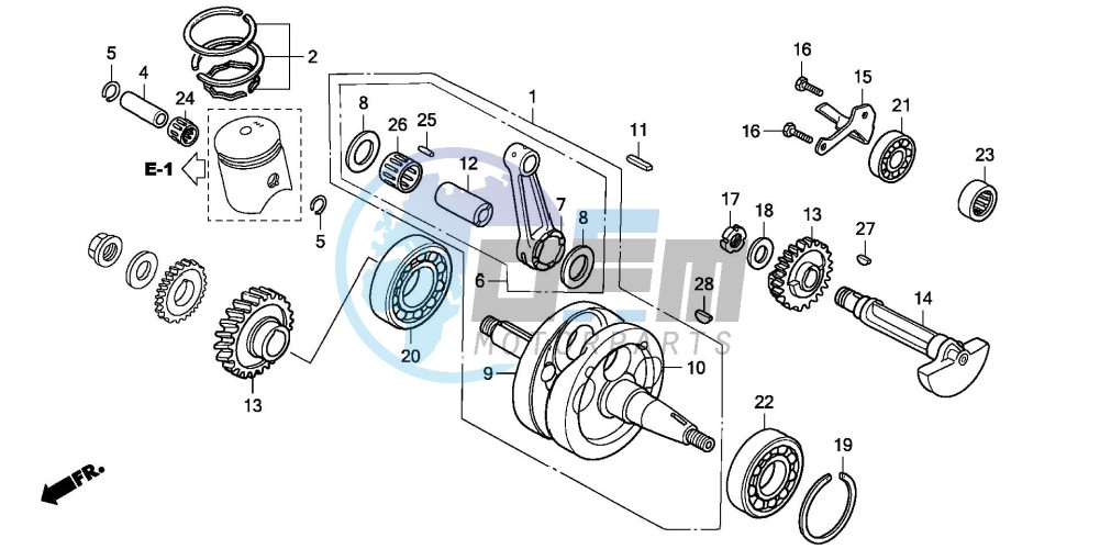 CRANKSHAFT/PISTON