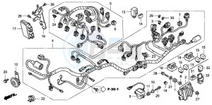 CBF600NA drawing WIRE HARNESS (CBF600S8/SA8/N8/NA8)