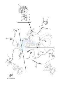 TRACER 7 MTT690-U (B5T3) drawing ELECTRICAL 3