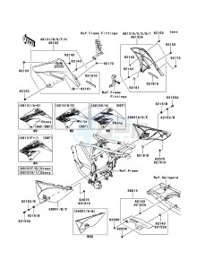 D-TRACKER_125 KLX125DDF XX (EU ME A(FRICA) drawing Side Covers/Chain Cover