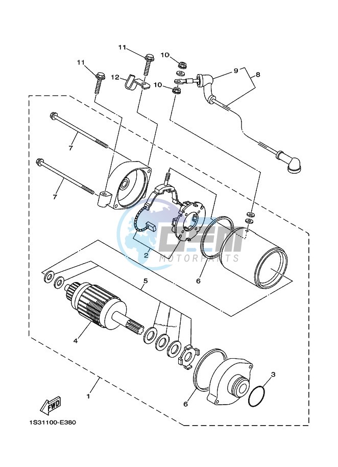 STARTING MOTOR