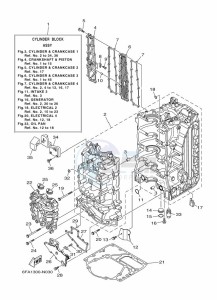 F175AETX drawing CYLINDER--CRANKCASE-1