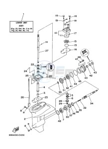 F13-5AEHL drawing PROPELLER-HOUSING-AND-TRANSMISSION-1