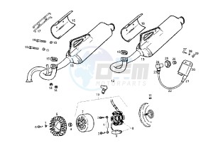 ATLANTIS O2 TWO CHIC - 50 cc drawing SILENCER