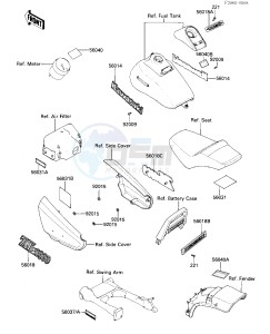 ZL 1000 A [ZL1000 ELIMINATOR] (A1) drawing LABELS