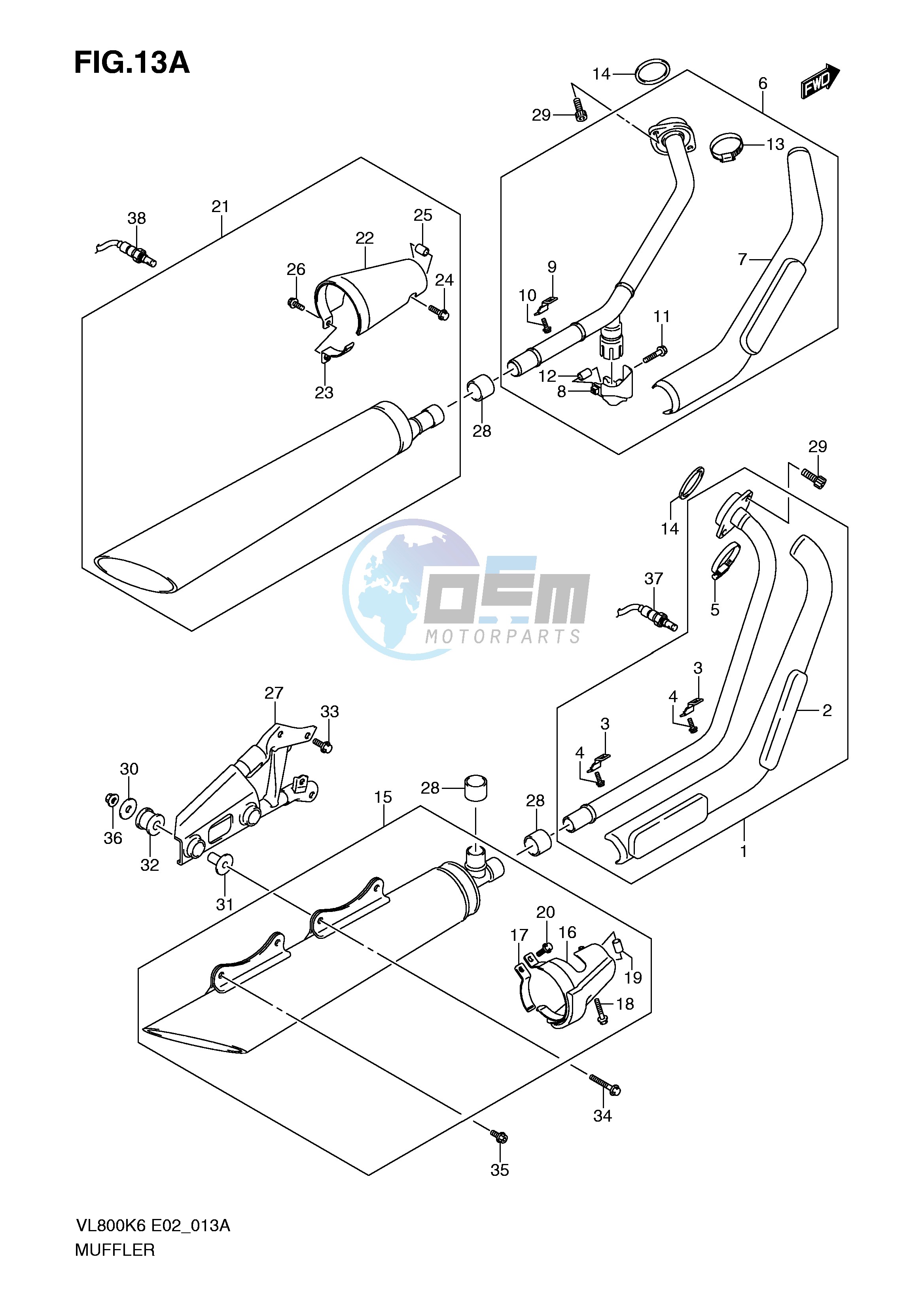 MUFFLER (MODEL K9 L0)