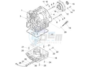 California 1400 Touring ABS USA-CND 1380 drawing Crankcases I