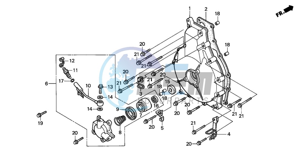 CLUTCH COVER