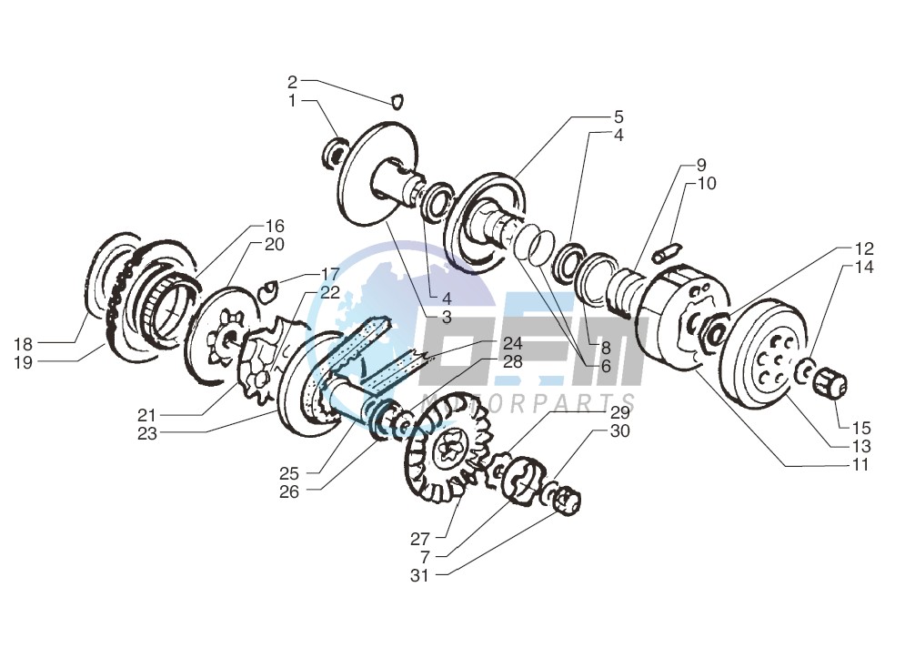 Driving pulley