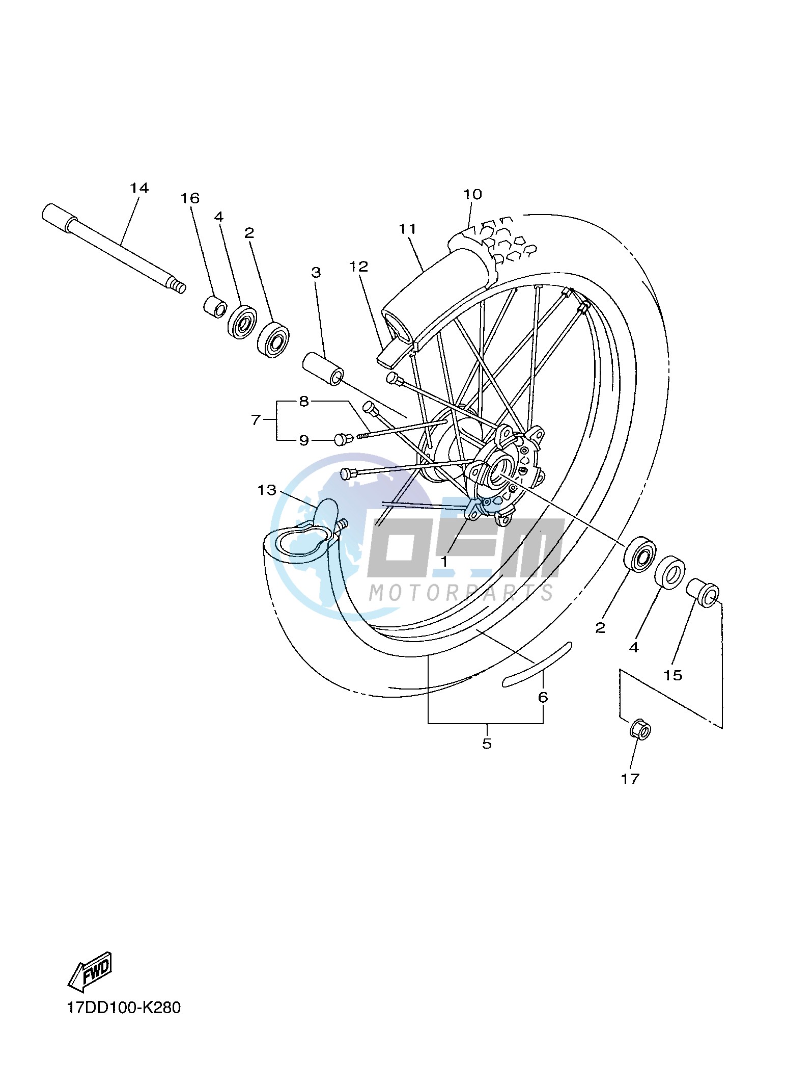 FRONT WHEEL