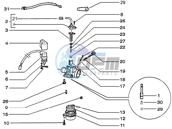 Carburettor (Dell Orto)