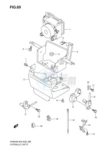 SV650 (E3-E28) drawing HYDRAULIC UNIT(SV650AK8 SAK8 AK9 SAK9 SAL0)