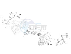 Fly 50 4t 4v drawing Starter - Electric starter