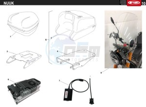 NUUK-CARGO-4-8-5-KW-WHITE 0 drawing ACCESSOIRIES - WHEELS-SEATS