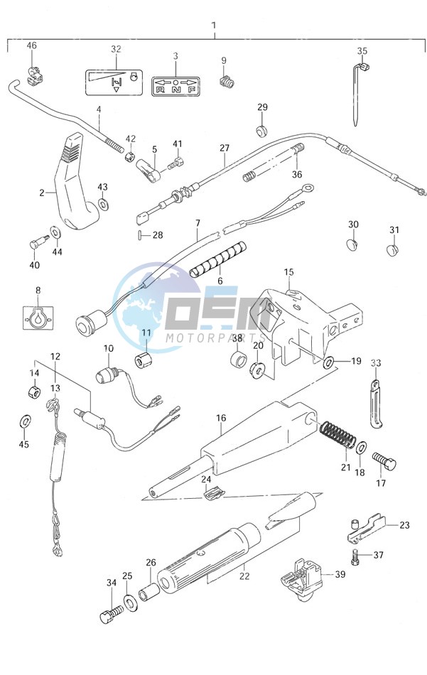 Tiller Handle