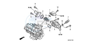 CB600FA3A Australia - (U / ABS ST) drawing THERMOSTAT