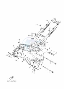 MT-10 MTN1000 (B67P) drawing FRAME